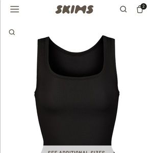 SKIMS cotton collection tank